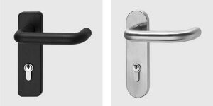 M3 emergency handles<br/> black plastic or stainless steel version